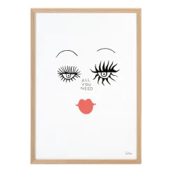 IITTALA Piensisustus-Taidejuliste 50x70cm All you need