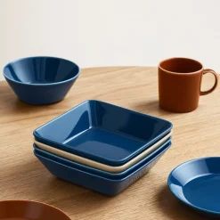 IITTALA Lautaset|Tarjoiluastiat-Tarjoiluvati 16x16cm Vintage sininen