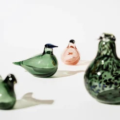 IITTALA Birds By Toikka|Taide-Esineet-Tiltti 130x80mm Lohenpunainen