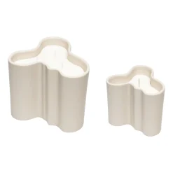 IITTALA Alvar Aalto -Kokoelma|Kynttilät-Tuoksukynttilä 8cm hiekka