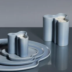 IITTALA Alvar Aalto -Kokoelma|Kynttilät-Tuoksukynttilä 8cm vesi