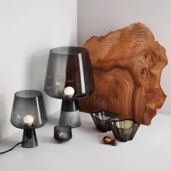 IITTALA Pöytävalaisimet-Valaisin 380x250mm Harmaa