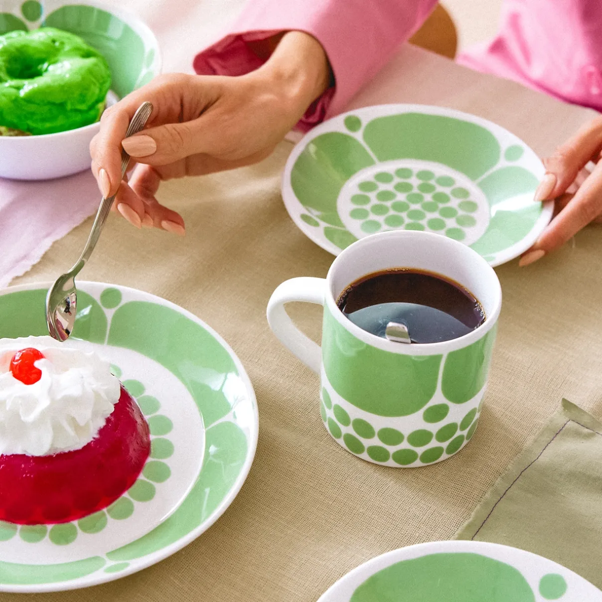 IITTALA Lautaset-Vati 16,5cm vihreä Vihreä