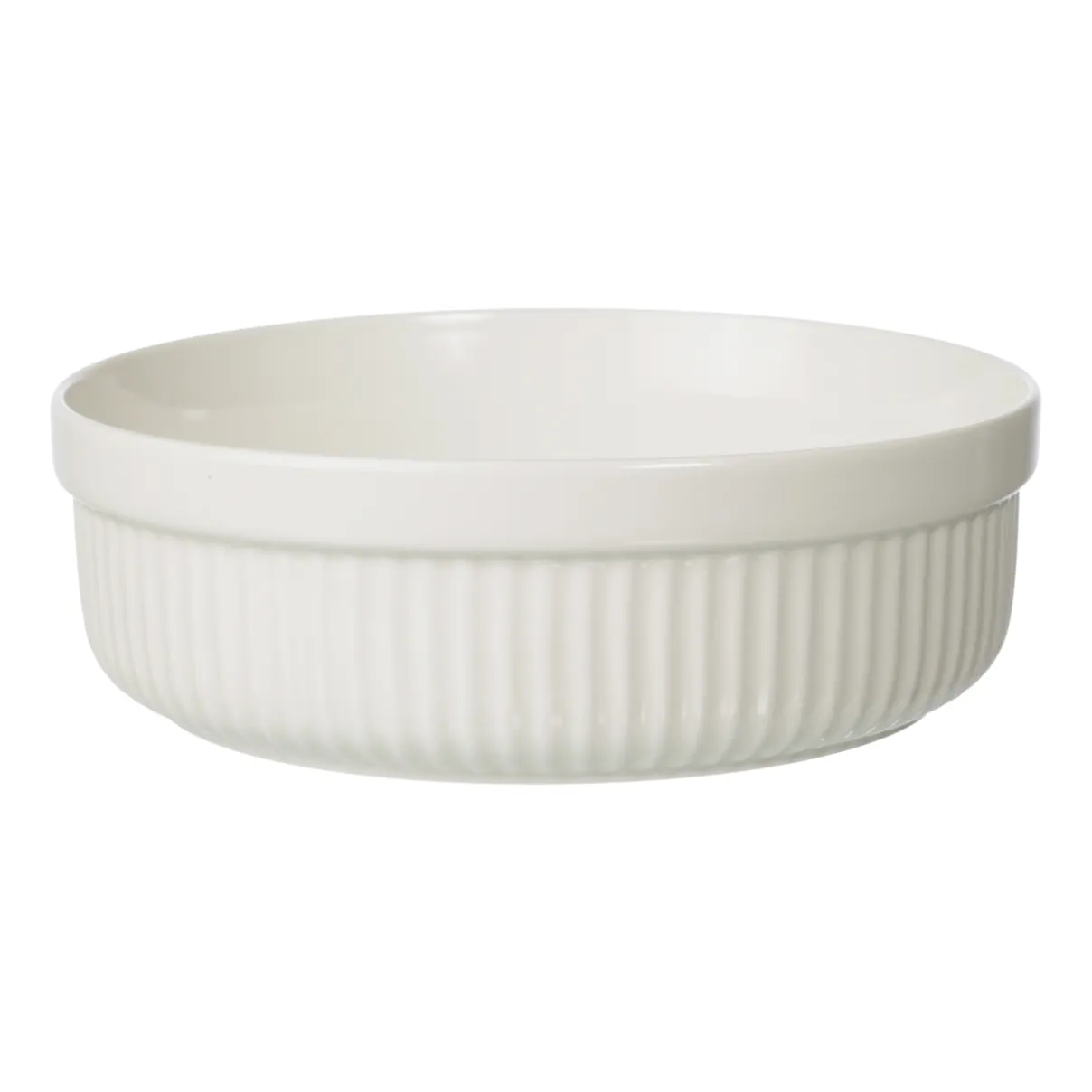 IITTALA Uunivuoat Ja Padat-Vuoka pyöreä 2l Valkoinen